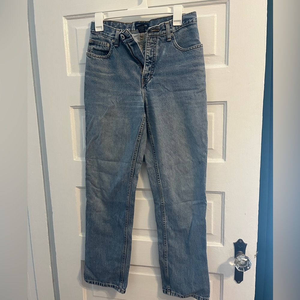 Vintage Ann Taylor Mom Jeans, Straight Leg